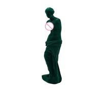 A Modern Venus Statue, A Flocked Resin Armless Bust, An Elegant Renaissance Art Piece Suitable For Living Rooms, Offices, Studies, and Home Décor, 3,15x3,15x11,02 Pulgadas