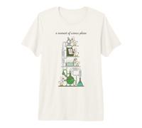A Moment of Science Please Funny Cute Duck Chemistry Camiseta Premium