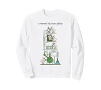 A Moment of Science Please Funny Cute Duck Chemistry Sudadera