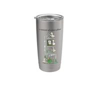 A Moment Of Science Please Funny Cute Duck Chemistry Vaso térmico de acero inoxidable de doble pared