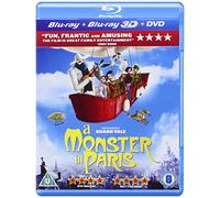A Monster in Paris (Blu-ray 3D + Blu-ray + DVD) [Reino Unido] [Blu-ray]