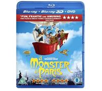 A Monster in Paris ( Un monstre à Paris ) ( A Monster in Paris 3D ) (Blu-Ray & DVD Combo) [ Origen UK, Ningun Idioma Espanol ] (Blu-Ray)