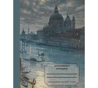 A Moonlight Scene, Venice - Edward John Poynter | Classic Composition Notebook: 110 Lined Pages | 7.5" x 9.25" Journal for Writing, Notes & ... Aesthetic Journal For Girls, Teens, Women