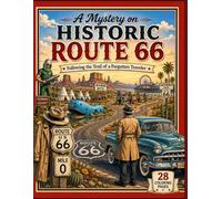 A Mystery on Historic Route 66: Following the Trail of a Forgotten Traveler: A Route 66 Coloring Adventure Featuring America's Mother Road, Roadside Attractions, and Hidden Clues