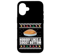 A Nadie LE Gusta UN Fondo Soggy Ugly Christmas Sweater Pie Meme Carcasa para iPhone 16