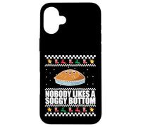 A Nadie LE Gusta UN Fondo Soggy Ugly Christmas Sweater Pie Meme Carcasa para iPhone 16 Plus