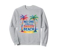 A nadie le gusta un verano en la playa sombreada Sudadera