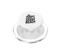 A Nadie le Gusta una Playa sombreada Humorístico Tropical PopSockets PopGrip para MagSafe