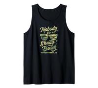 A Nadie le Gusta una Playa sombreada Monterey Beach California Camiseta sin Mangas