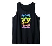 A Nadie le Gusta una Playa sombreada Monterey Beach California Camiseta sin Mangas