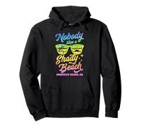 A Nadie le Gusta una Playa sombreada Monterey Beach California Sudadera con Capucha
