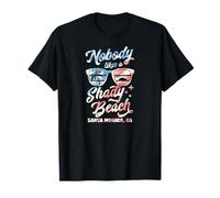 A Nadie le Gusta una Playa sombreada Santa Mónica California Camiseta