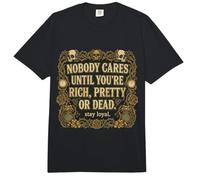 A Nadie le Importa hasta Que Seas Rico, Bonita o Muerta Comfort Colors Adult Heavyweight T-Shirt