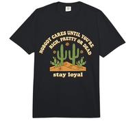 A Nadie le Importa hasta Que Seas Rico, Guapa o Muerta, te Mantengas Leal Comfort Colors Adult Heavyweight T-Shirt