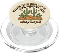 A Nadie le Importa hasta Que Seas Rico, Guapa o Muerta, te Mantengas Leal PopSockets PopGrip para MagSafe