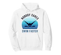 A Nadie le Importa Nadar más rápido para Nadadores y Atletas Entrenadores Sudadera con Capucha