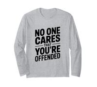 A Nadie le Importa Que te ofendan el Humor sarcástico Manga Larga