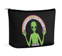 A Nadie le Importa Realmente. Neceser de Maquillaje Alien para Mujer. Bolsa de cosméticos. Neceser de Viaje. Bolsas de Almacenamiento para el baño.