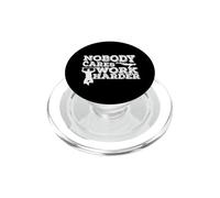 A Nadie le Importa Trabaja más Duro Fitness Entrenamiento PopSockets PopGrip para MagSafe