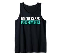 A nadie le importa trabajar más duro, entrenamiento motivacional y gimnasio Camiseta sin Mangas
