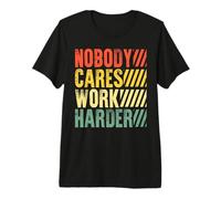A Nadie le Importa Vintage Entrenamiento Gimnasio Emprendedor Motivacional Camiseta Premium
