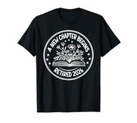 A New Chapter Begins Floral Retirement Retired Teacher 2026 Camiseta