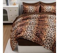 A Nice Night Edredón de Microfibra Suave y Sedosa de satén Sexy de Lujo, súper Suave, edredón de Microfibra para Cama matrimonial/Queen, Peso Ligero (88 x 223 cm)