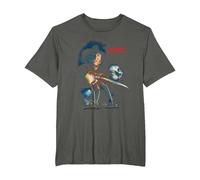 A Nightmare on ELM Street ELM Street Poster Camiseta, Hombre Tallas Grandes, Asfalto, 4X Alto
