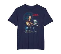 A Nightmare on ELM Street ELM Street Poster Camiseta, Hombre Tallas Grandes, Azul Marino, 4X Alto