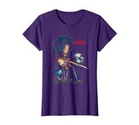 A Nightmare on ELM Street ELM Street Poster Camiseta, Mujer, Morado, XL