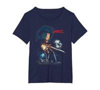 A Nightmare on ELM Street ELM Street Poster Camiseta, Mujer Tallas Grandes, Azul Marino, 4XL Grande