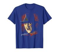 A Nightmare on ELM Street Freddy Worst Nightmare Camiseta, Hombre, Azul Real, L