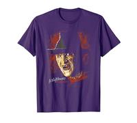 A Nightmare on ELM Street Freddy Worst Nightmare Camiseta, Hombre, Morado, S