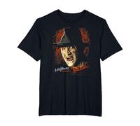 A Nightmare on ELM Street Freddy Worst Nightmare Camiseta, Hombre Tallas Grandes, Negro, 5X Alto