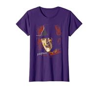 A Nightmare on ELM Street Freddy Worst Nightmare Camiseta, Mujer, Morado, 3XL