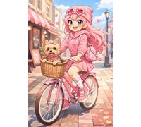 A notebook for kids 3-10: Pinky World:Happy Childhood. Your kid's adventure into the world of creativity and magic. A blank space journal for fine motor skills development