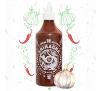 A-One Sriracha Salsa ajo, 12 x 500 ml, salsa extra de ají, 12 unidades