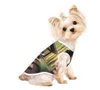 A Outdoor Escape Pet - Camiseta transpirable sin mangas S para perros y gatos pequeños, suave, cómoda y elegante
