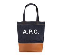 A.P.C.- Bolso Shopper Pequeño Axel- Bags- unisex- Azul- ONE SIZE- Bolso Shopper Pequeño Axel