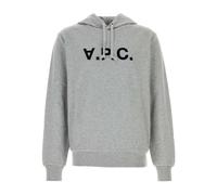A.P.C. - Cómoda Sudadera de Algodón Gris - Sweatshirts & Hoodies - Hombre - Gris - L -