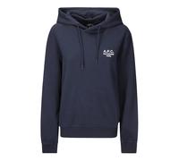 A.P.C. - Sudadera con Capucha Estándar Rue Madame - Sweatshirts & Hoodies - Mujer - Azul - S -