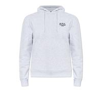 A.P.C. - Sudadera con Capucha y Logo Bordado - Sweatshirts & Hoodies - Hombre - Gris - XL -