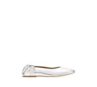 A.P.C. - Zapatos Planos de Ballet de Piel Lisa - Shoes - Mujer - Gris - 35 EU -