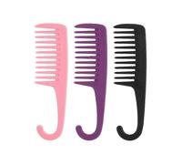 A Pack of Hair Combs, including a Large Wide Tooth Comb for Detangling Wet or Curly Hair