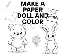 a paper doll Playing and playing paper dolls: a paper doll Playing and playing