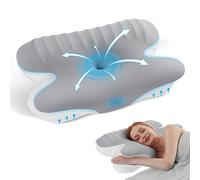 A-Pce Almohada de Espuma Viscoelástica, Almohada de Soporte para el Cuello
