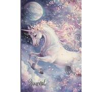 A Pegasus-Inspired Dream Journal: A Dreamy Pegasus Notebook with Pastel Watercolor Skies, Stars, and Cherry Blossoms