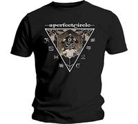 A Perfect Circle Outsider Camiseta, Negro, L para Hombre