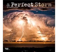 A Perfect Storm | 2027 12 x 24 Inch (Hanging) Monthly Square Wall Calendar | Foil Stamped Cover | Plastic-Free | BrownTrout | Worldwide Weather