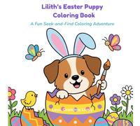 A Personalized Easter Puppy Seek-and-Find Coloring Book for Kids